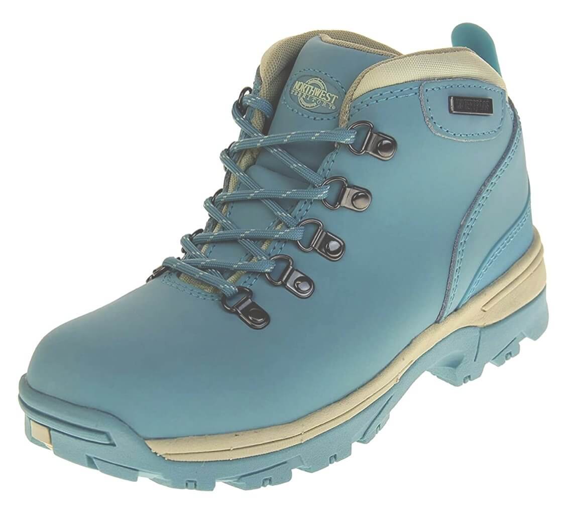 Ladies Northwest Territory Sky Blue Hiking Shoes - Buy The Best